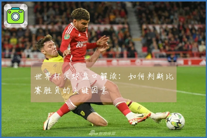 世界杯买球盘口解读：如何判断比赛胜负的关键因素